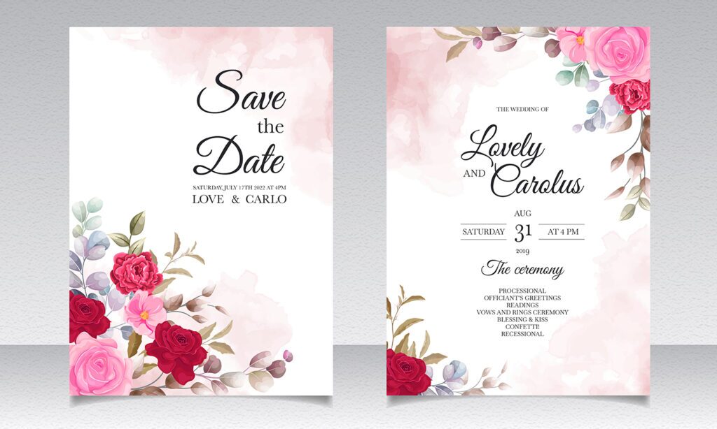 Wedding card invitation design in Chennai