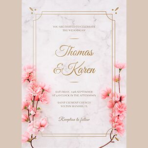 Invitation design